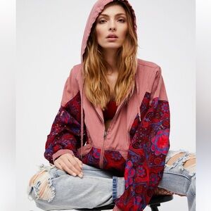 Free People Magpie Crochet Lacey Jacket